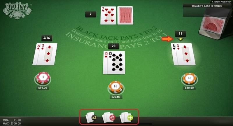 Thủ tục đặt cược blackjack tại Mibet đơn giản